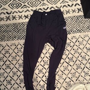 Champion Black Sweatpants Joggers with Elastic Cuffs